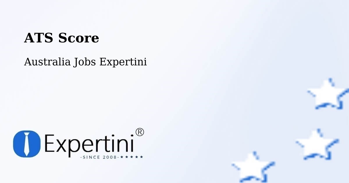 Resume ATS Score & Job Description Match Tool – Mooloolaba - Australia Jobs Expertini