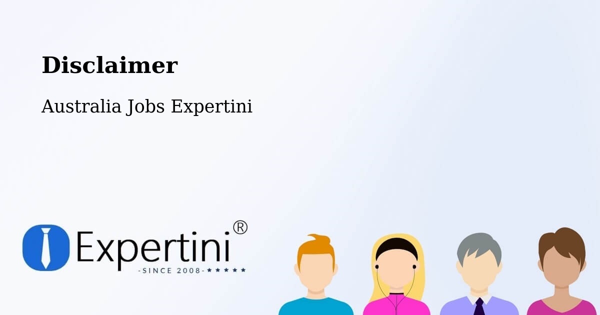 Disclaimer – Mooloolaba - Australia Jobs Expertini